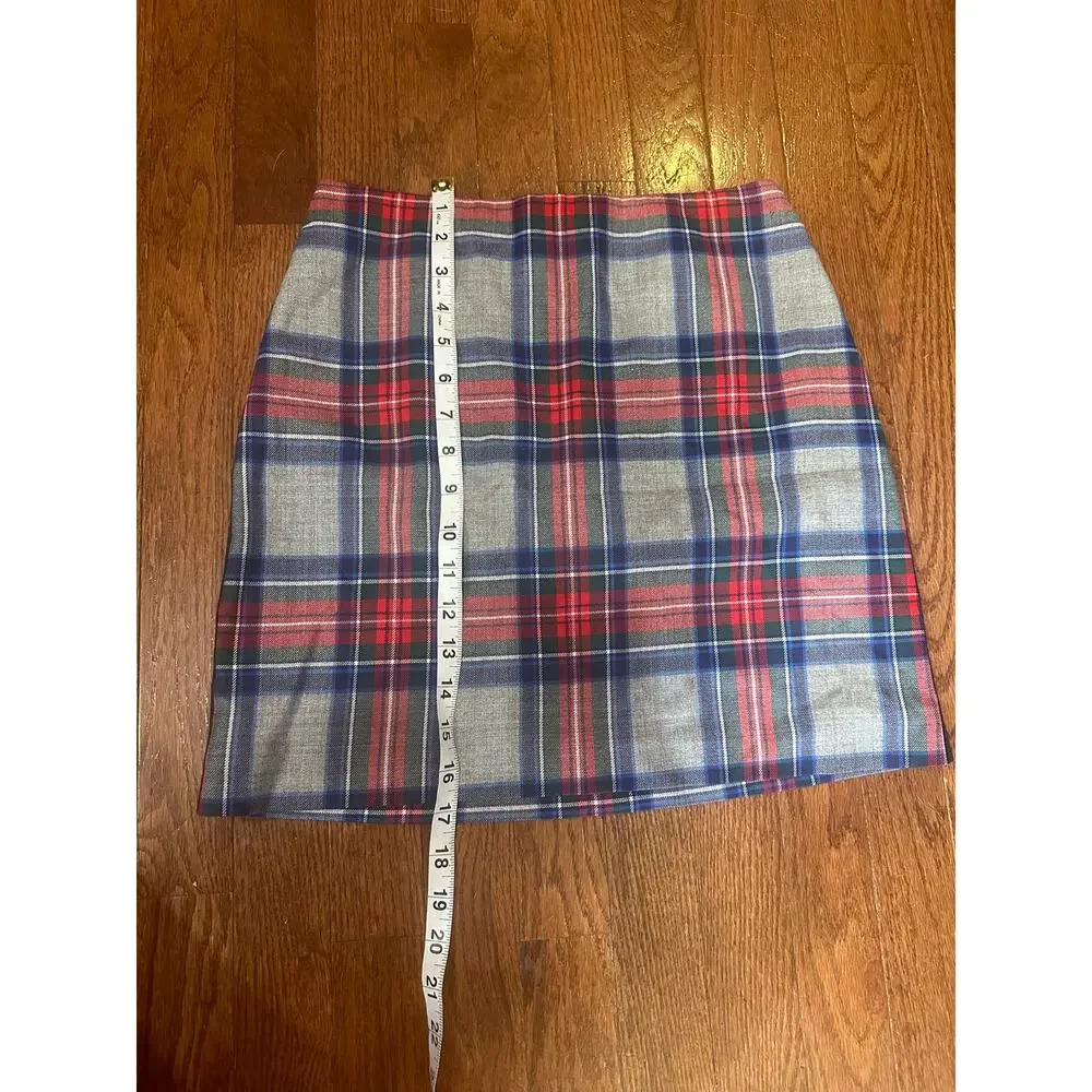 NWT | Vineyard Vines | SZ.00 | Plaid USA Blackwatch Postage Stamp Skirt School